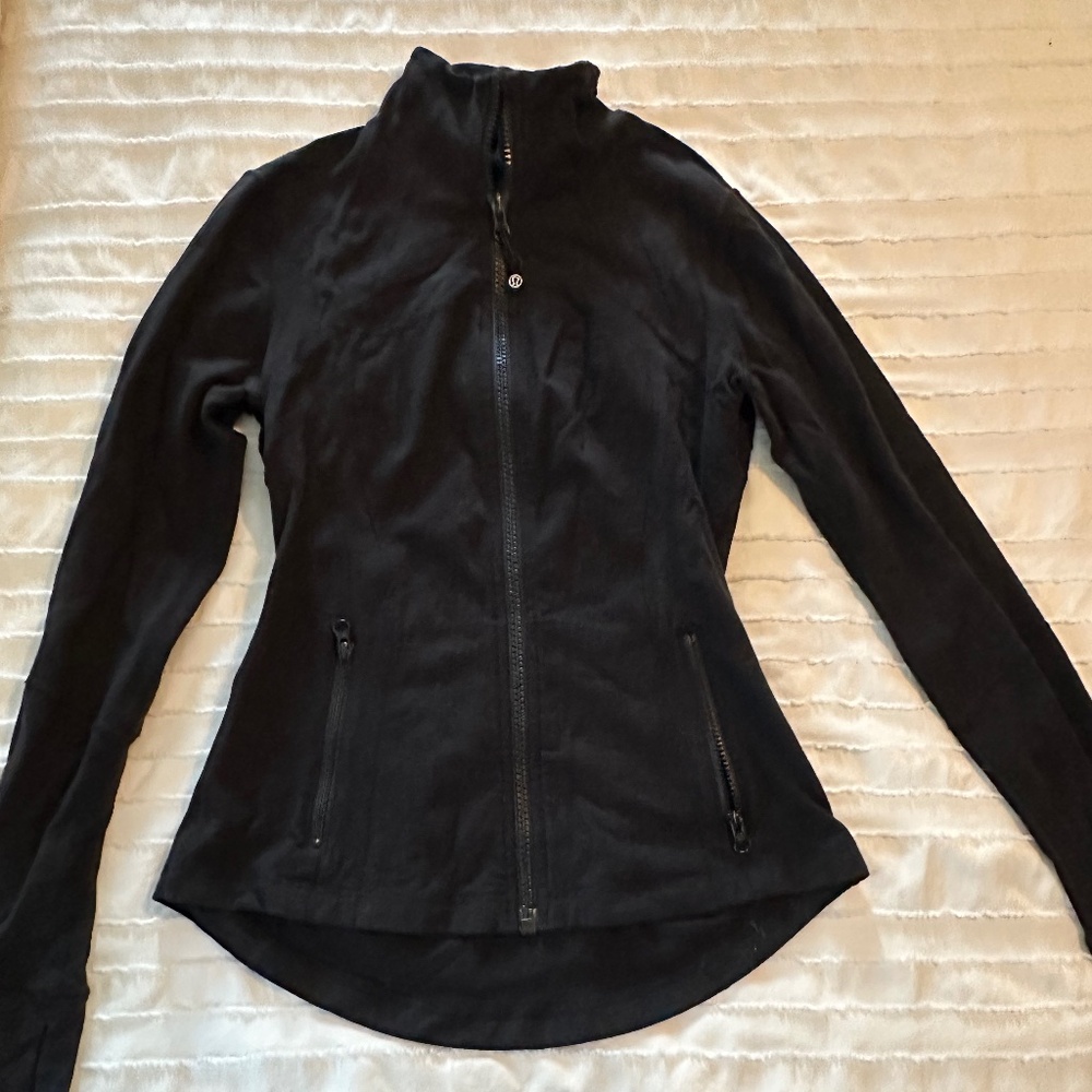 Lululemon Size 8 Black Define Jacket